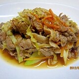 レンジで簡単　時短　節約　　焼肉野菜炒め